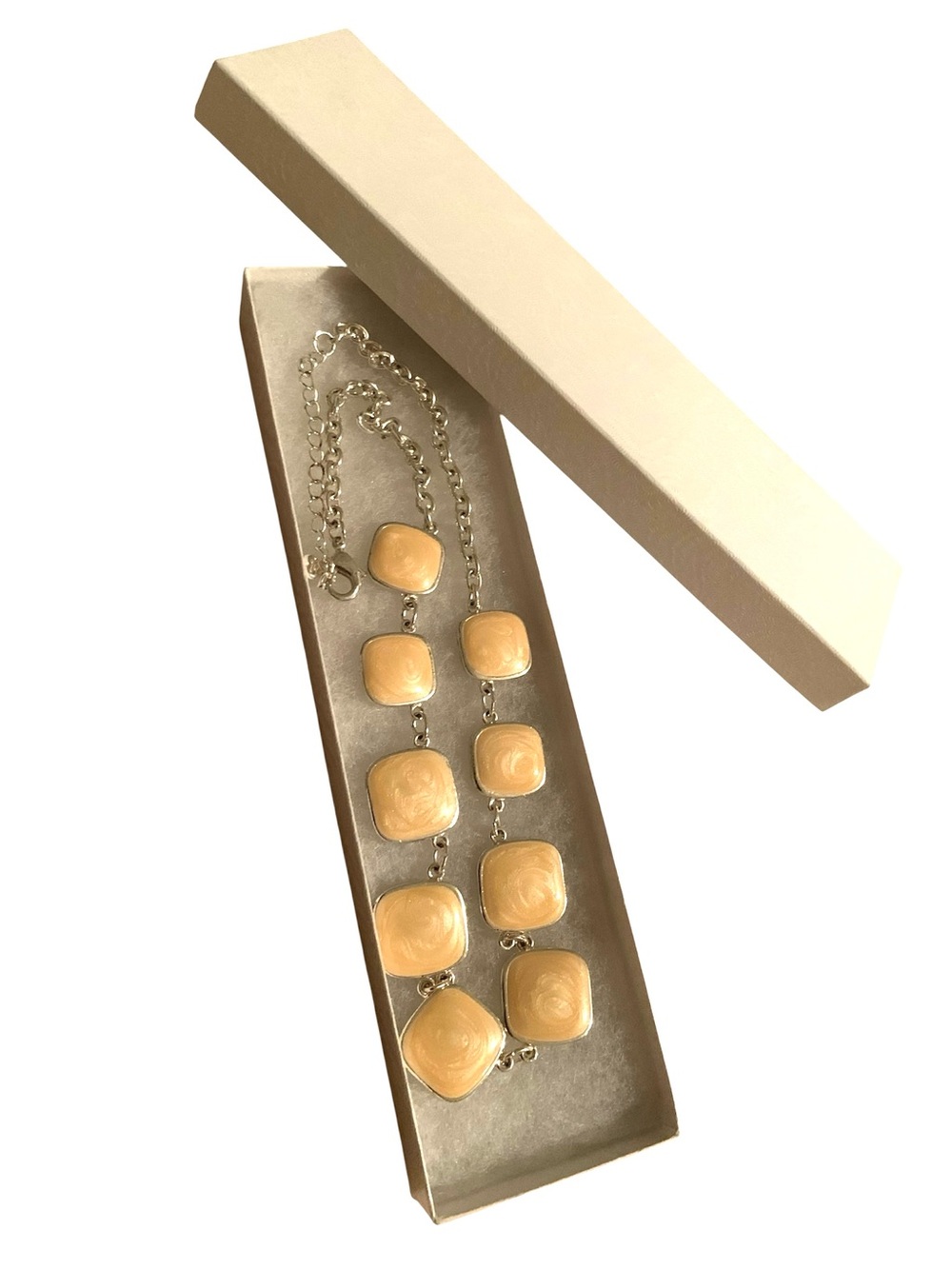 Necklace with Yellow Stones